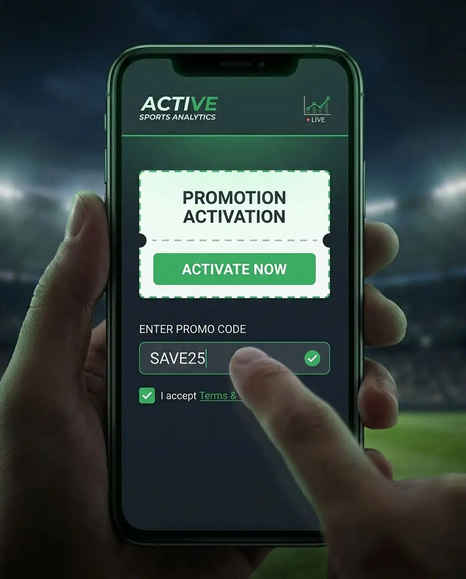 Campo de código promocional e ativação de oferta na Solverde
