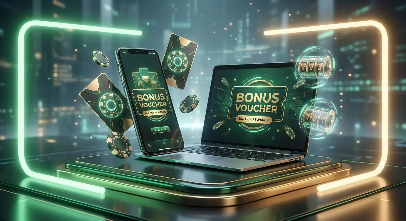 Visual de promoções Solverde e códigos promocionais em ambiente digital