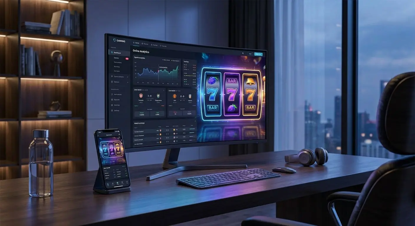 Interface Solverde com desporto e slots em computador e telemóvel